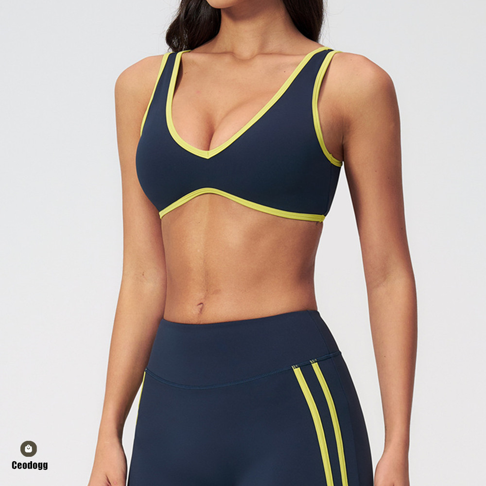 Sports Bra Racerback - حمالة صدر يوغا نسائية، ملابس داخلية
