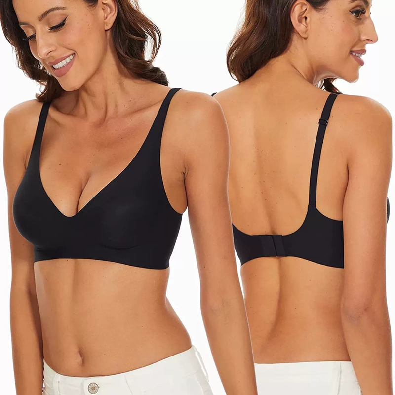 حمالة صدر جلية مثيرة بدون خياط - مراجعة Minimizer Bra Women وسعره