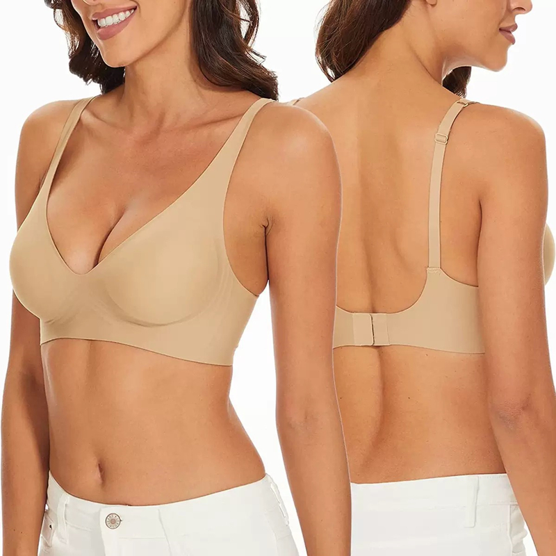 حمالة صدر جلية مثيرة بدون خياط - مراجعة Minimizer Bra Women وسعره