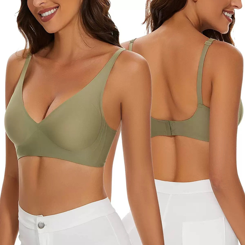 حمالة صدر جلية مثيرة بدون خياط - مراجعة Minimizer Bra Women وسعره