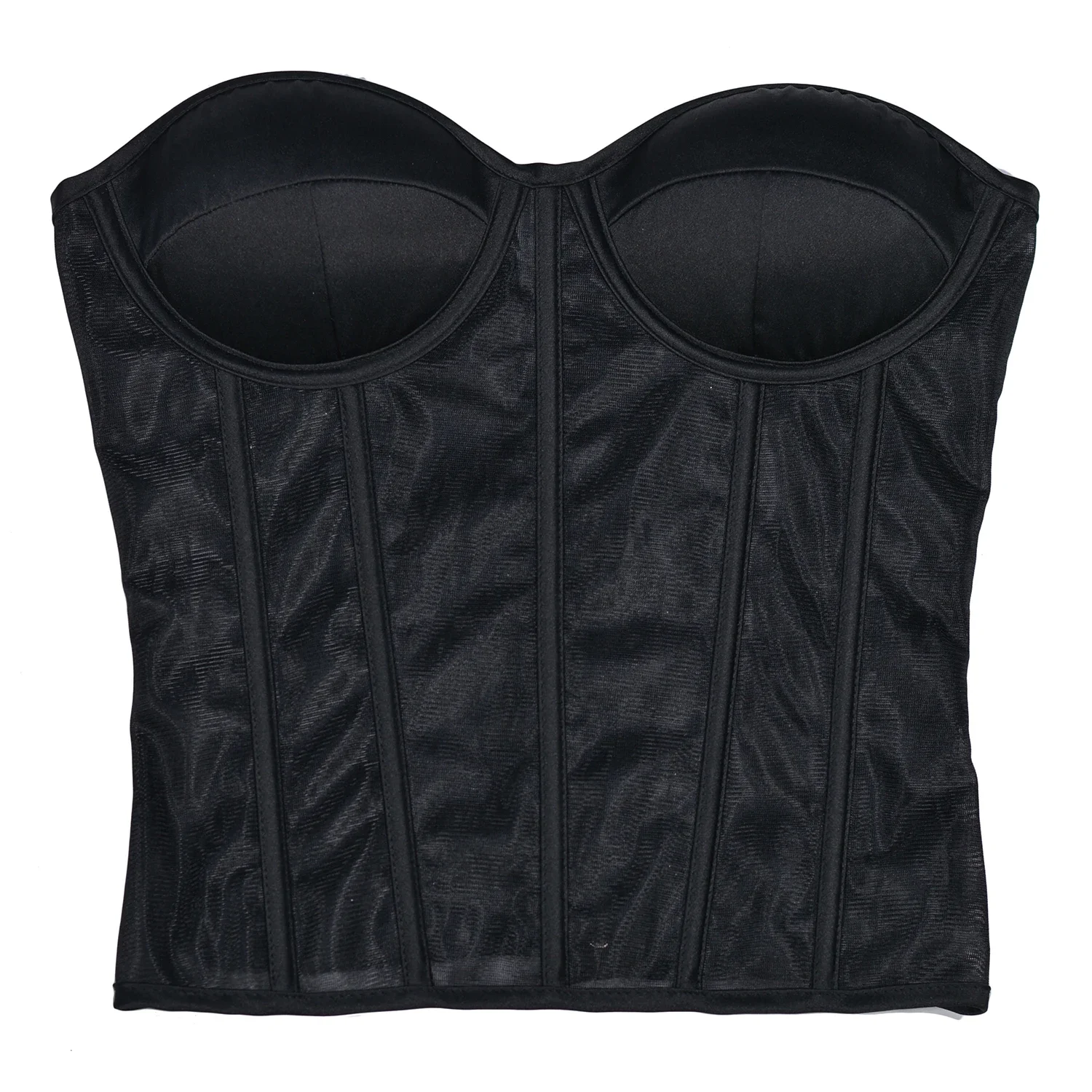 مشد بطبقتين للبطن ، شبكة شفافة - مراجعة Sheer Mesh Bra وسعره