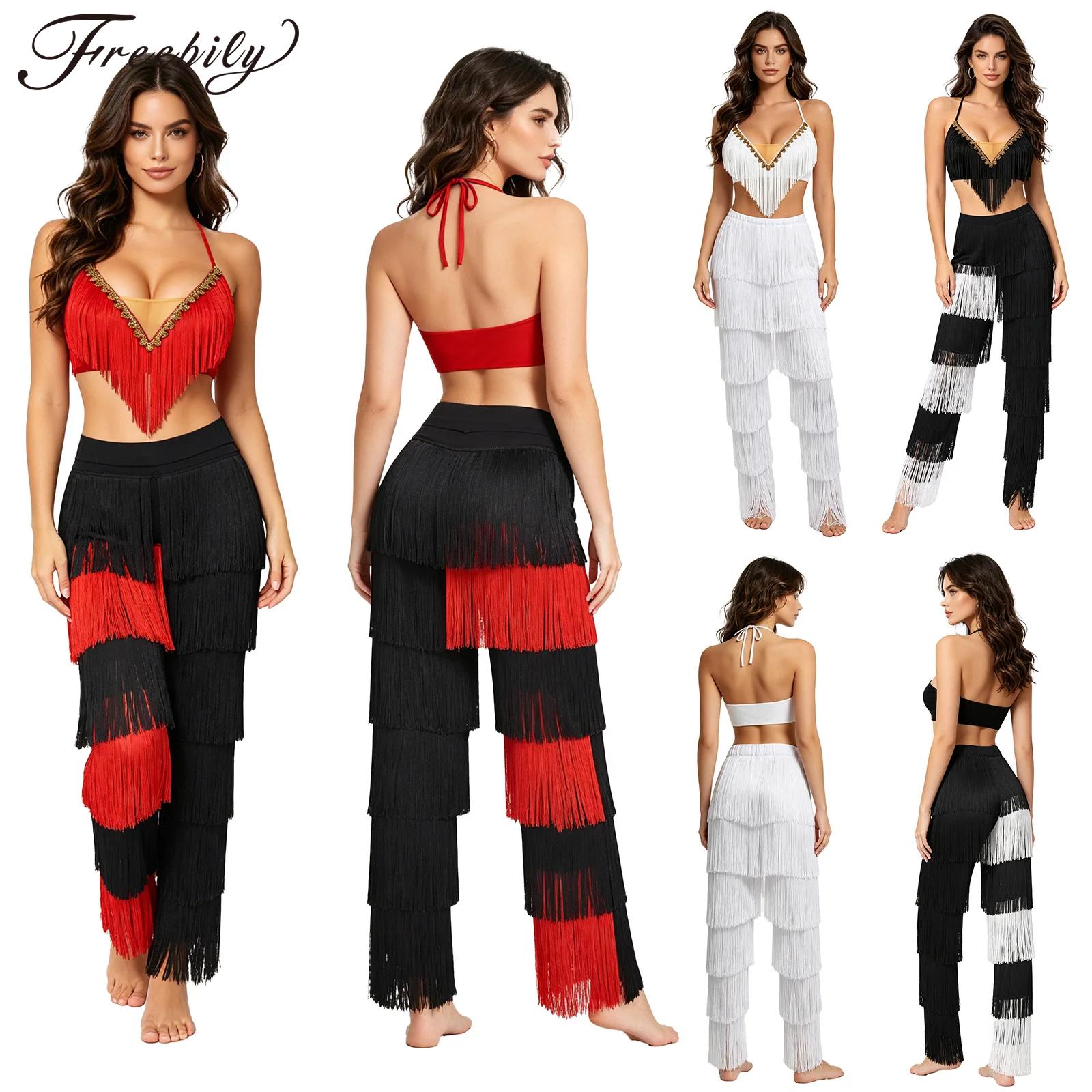 طقم رقص لاتيني نسائي من قطعتين - مراجعة Lace Bralette Set وسعره