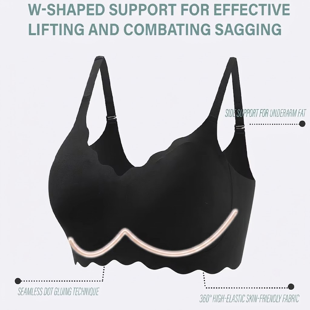 حمالة صدر لاسلكية مريحة بدون خ - مراجعة T Shirt Bra Seamless وسعره