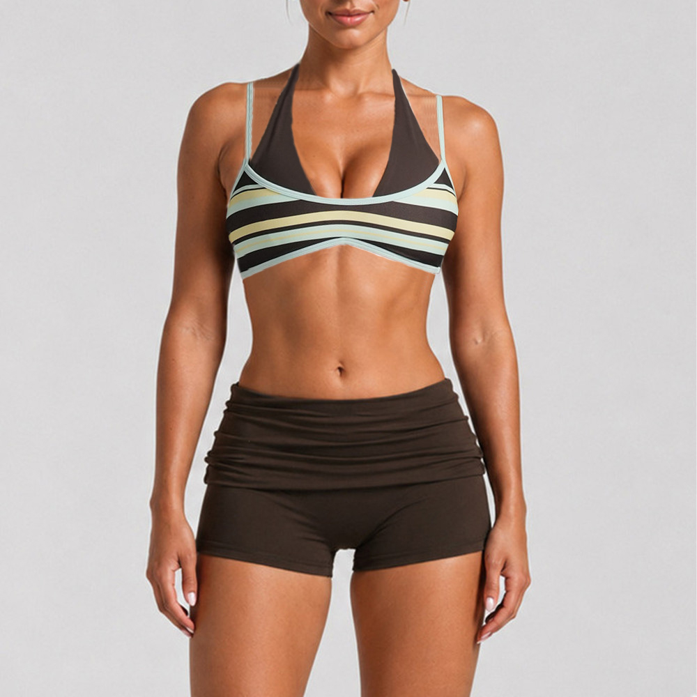 حمالة صدر رياضية نسائية مبطنة  - مراجعة Sports Bra Racerback وسعره