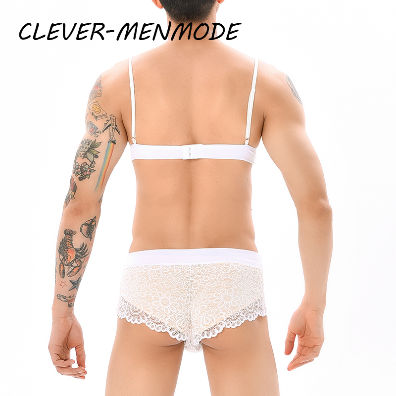 طقم لانجري رجالي مثير للتنكر،  - مراجعة Lace Bralette Set وسعره