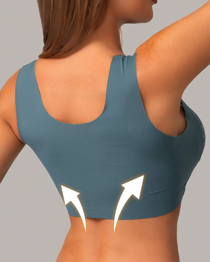 FINETOO 4 قطعة حجم كبير مثير ا - مراجعة T Shirt Bra Seamless وسعره